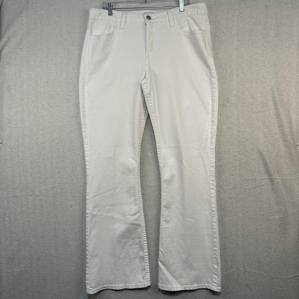 Daytrip Virgo Flare Universal Fit Mid-rise 36L White Denim Jeans